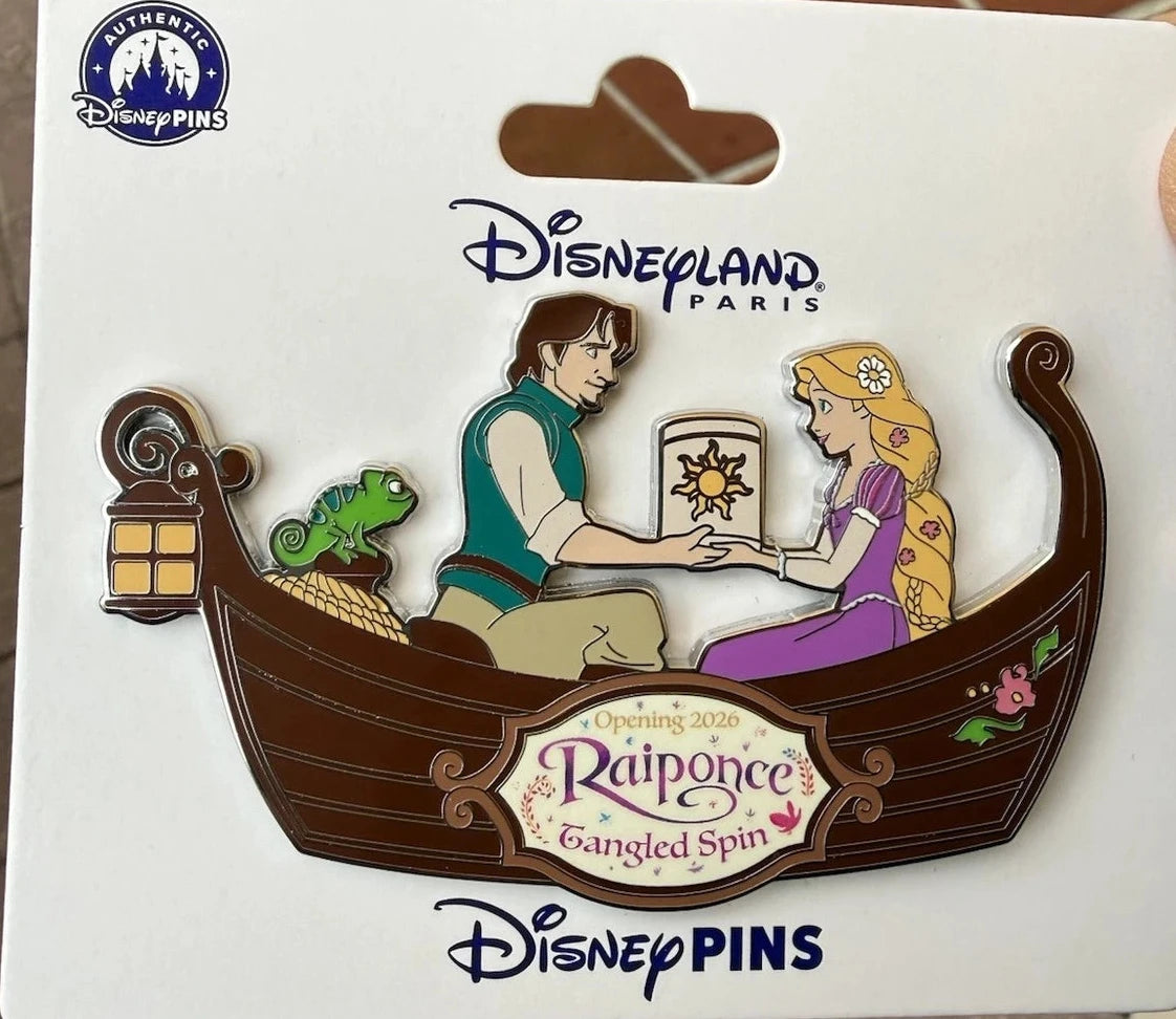 Disneyland Paris - Rapunzel Tangled Spin pin