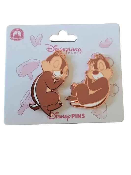 Disneyland Paris - Chip & Dale nap time pin